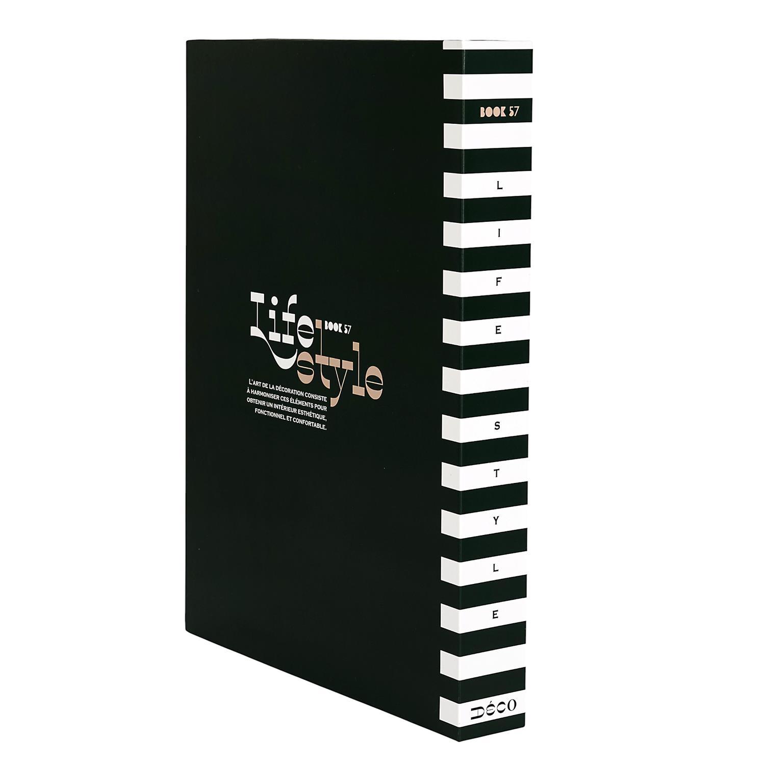 LIVRE RANGEMENT DECO PARIS LIFESTYLE 33X25CM