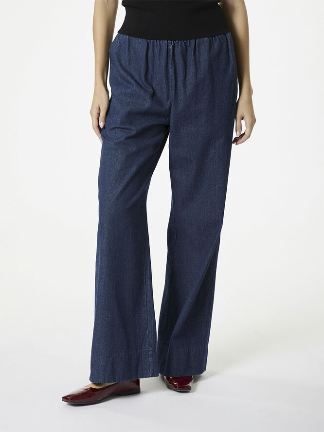 Neo Noir Yana Denim Long Pants Dark blue
