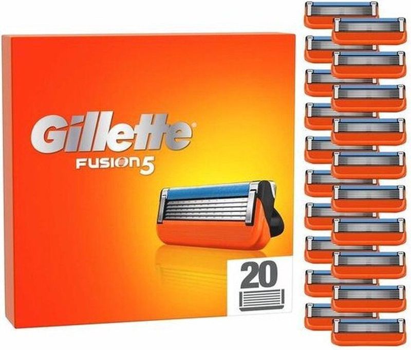 Gillette - Fusion5 - Scheermesjes - 20 Stuks - Inclusief Precisietrimmer