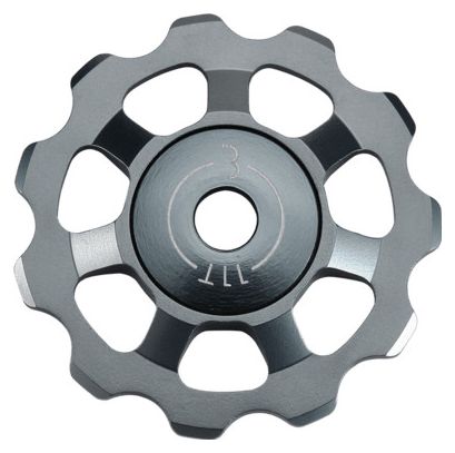 Paire de Galets BBB ALUBOYS Roulements Acier 9-10-11 Vitesses Gris