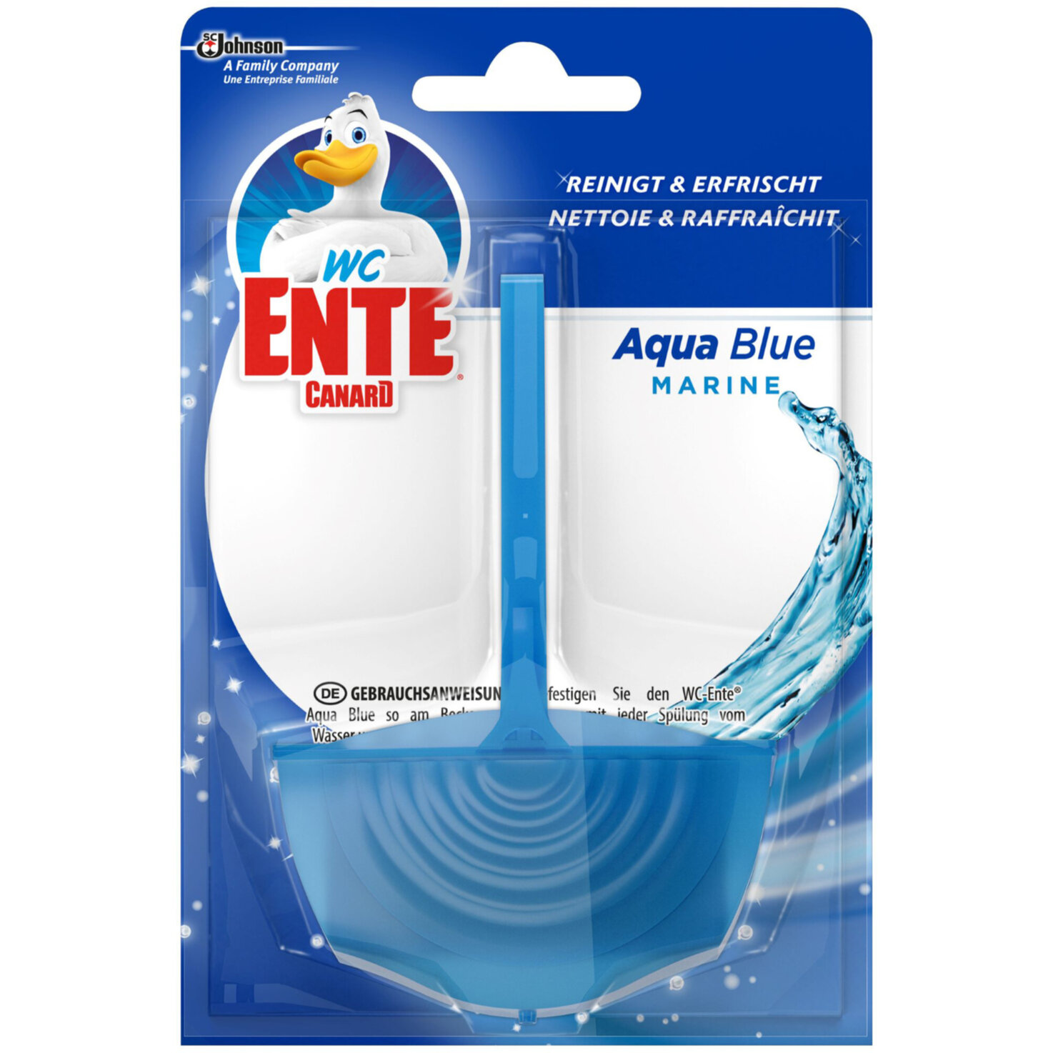 WC-Ente Aqua Blue Einhänger