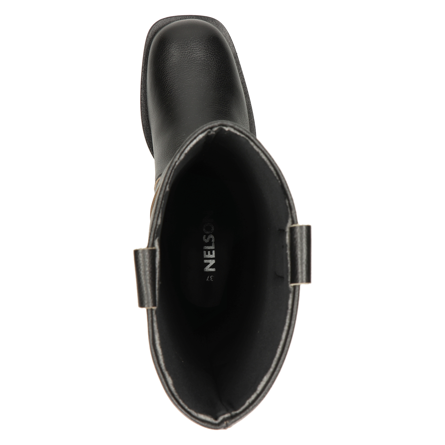 dames bikerboot Nelson Zwart