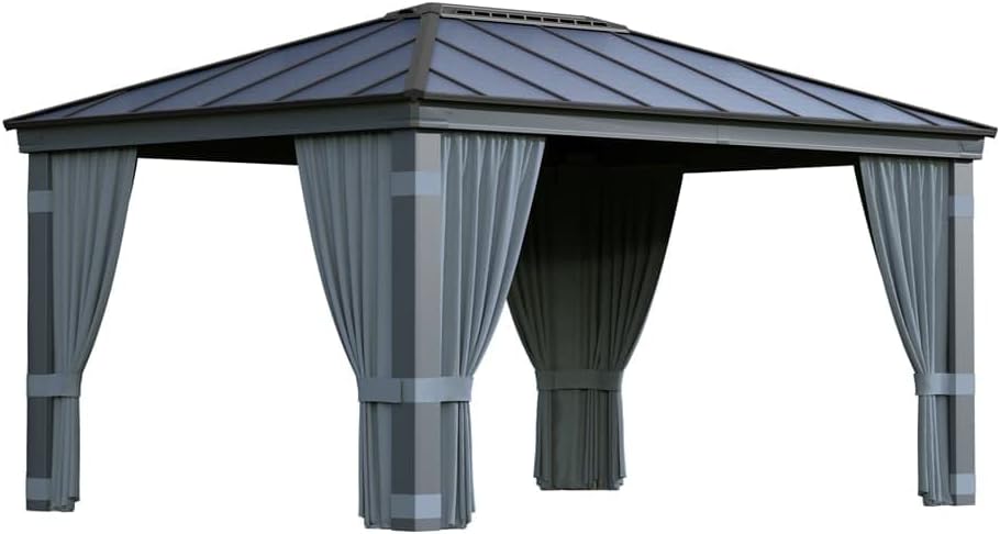 Palram Canopia Dallas 4900 Gartenpavillon-Vorhang-Set