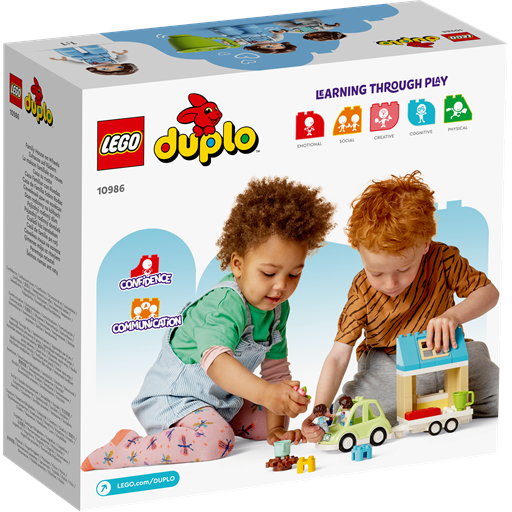 LEGO Duplo Familiehus På Hjul - 10986