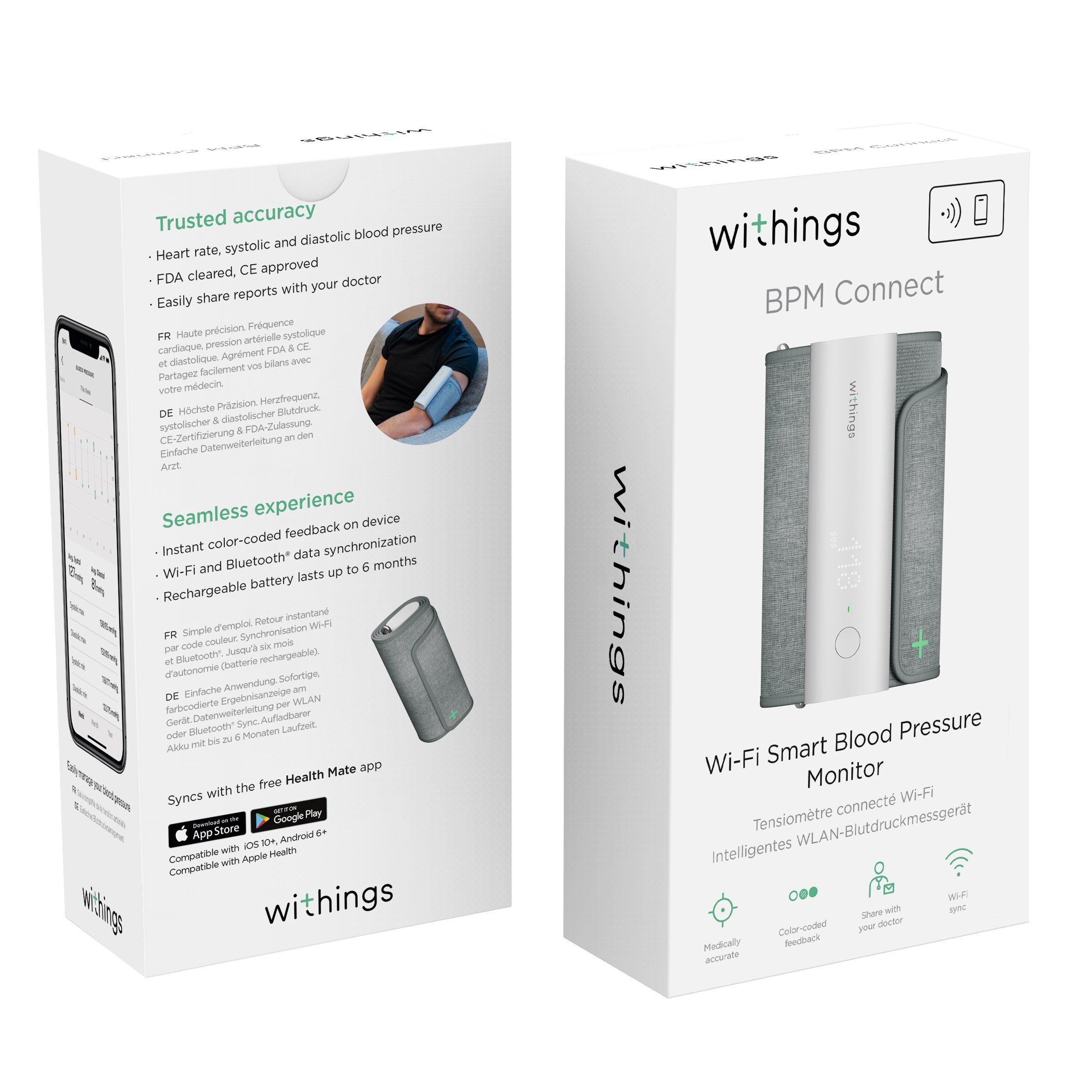 Withings BPM Connect Smart blodtrykksmåler