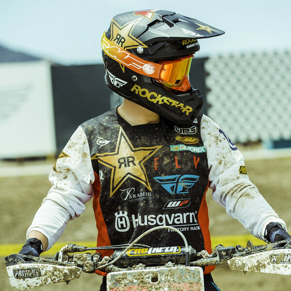 FMF Vision - Masque Powerbomb Zach Osborne - Ecran miroir Rouge / Jaune