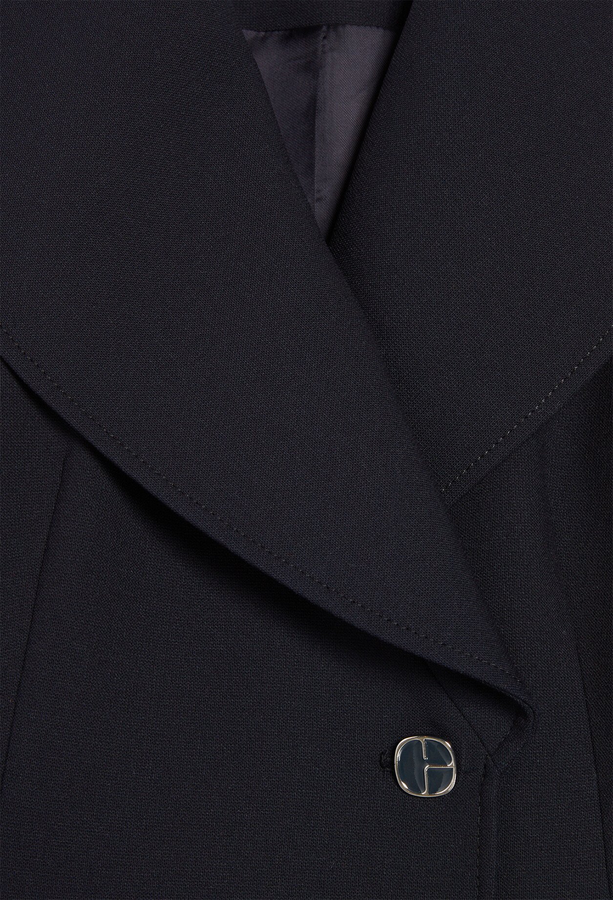 Veste &agrave; col marin