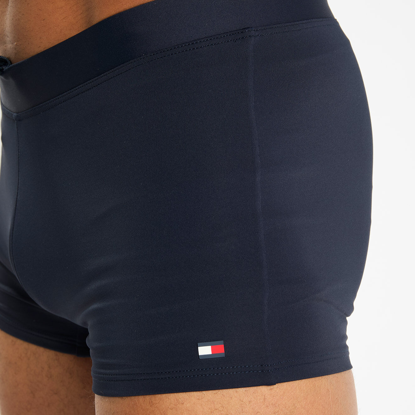 Tommy Hilfiger Boxer de bain uni bleu marine
