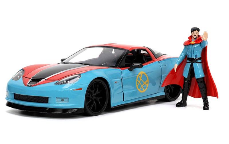 Chevrolet Corvette Z06 Doctor Strange 1:32Marvel Avengers Doctor Strange & Chevy Corvette Z06
