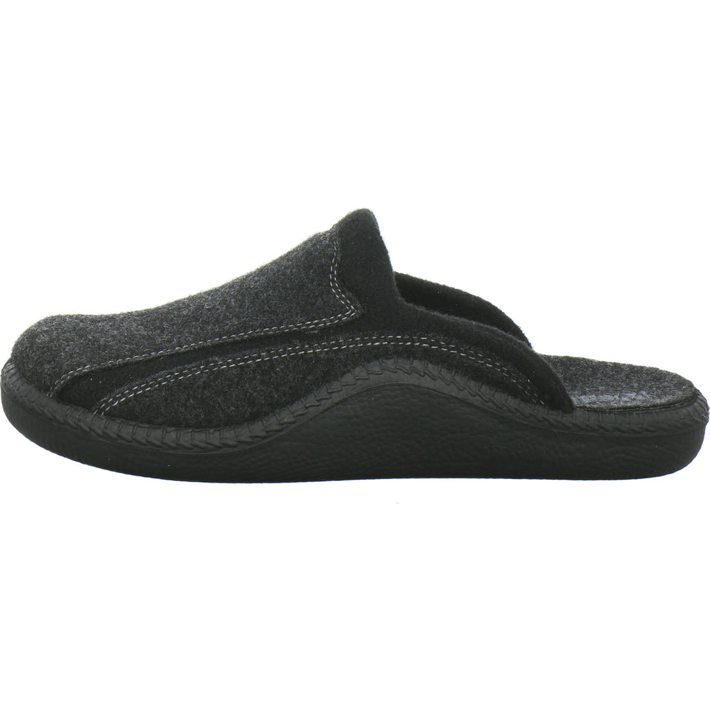 Josef Seibel Hausschuhe Herren Herren Monaco H12 Anthrazit