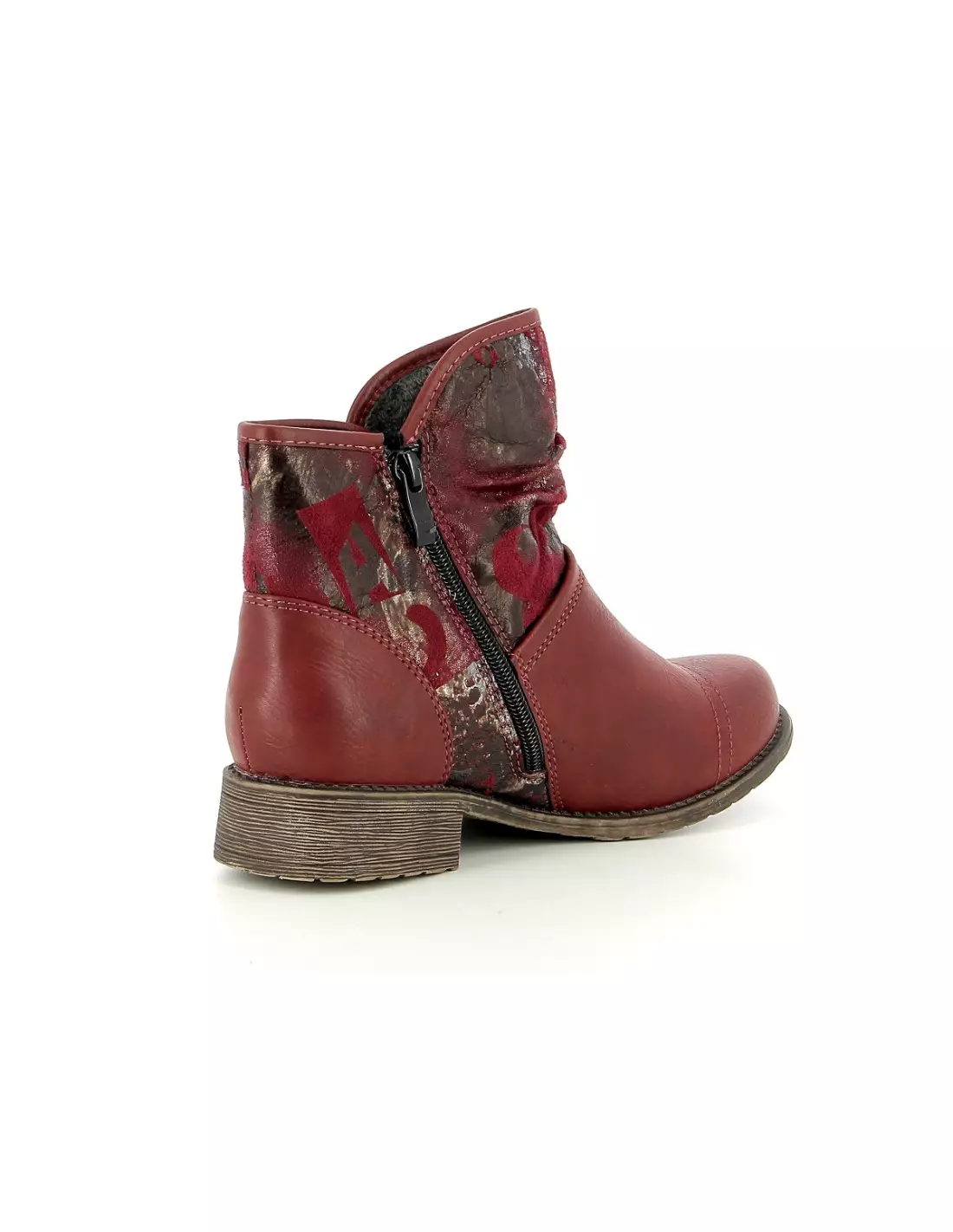 SUN & SHADOW 264055 - Boots & bottines Rouge