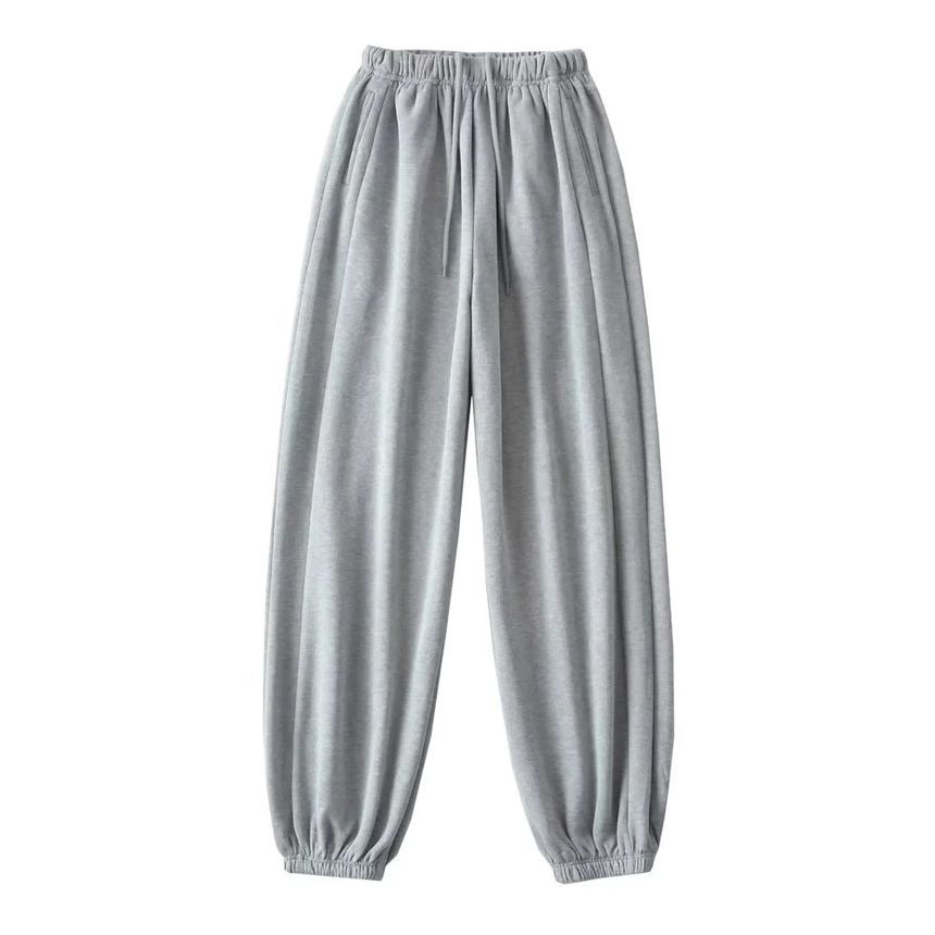 Flotto - Effen harem-joggingbroek met trekkoord in de taille