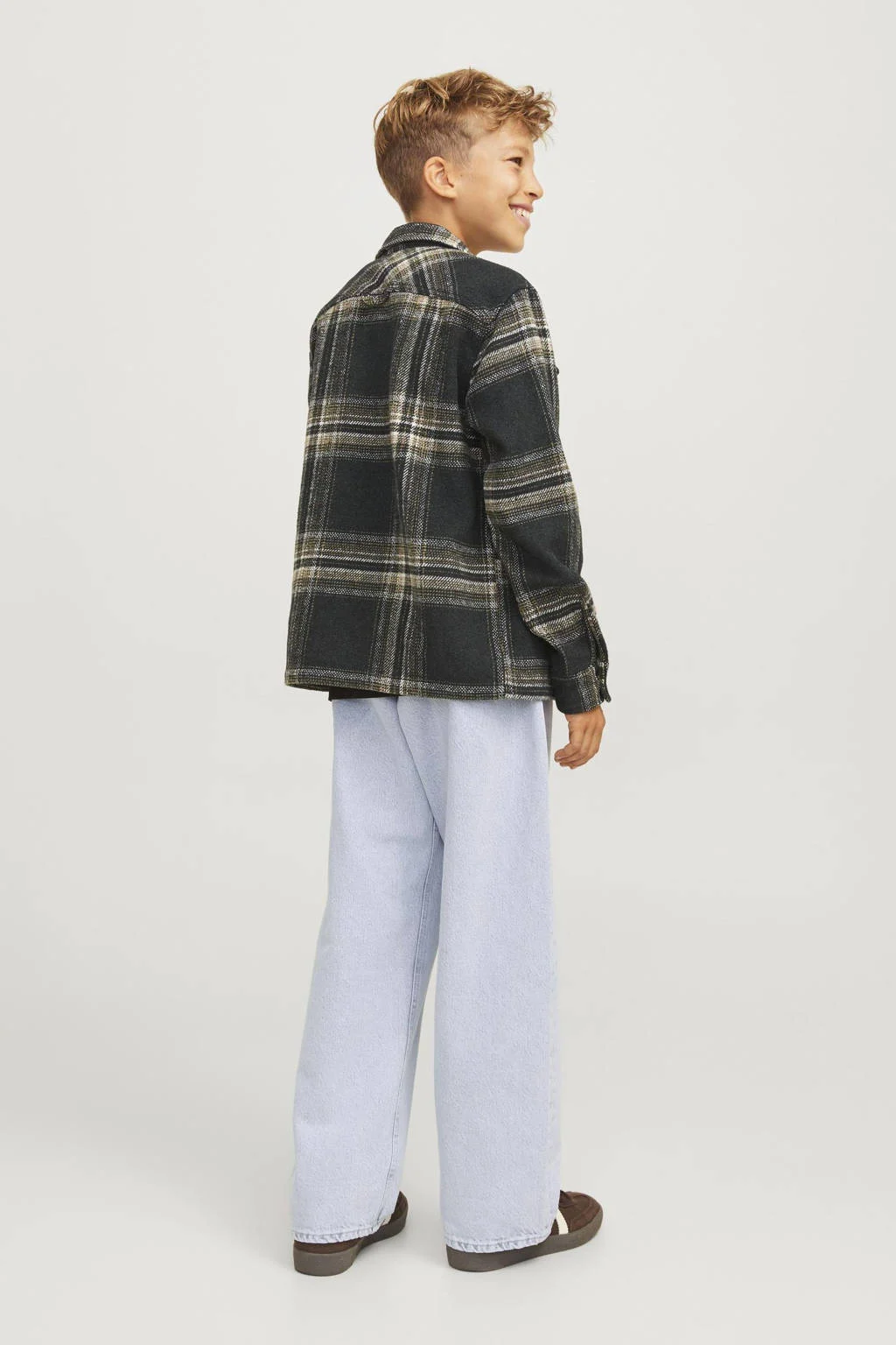 JACK & JONES loose fit jeans JJIALEX JJCLASSIC light blue denim