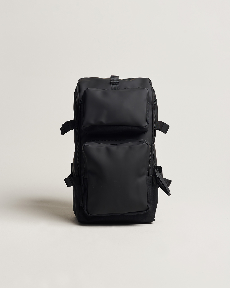 RAINS Trail Cargo Backpack Black