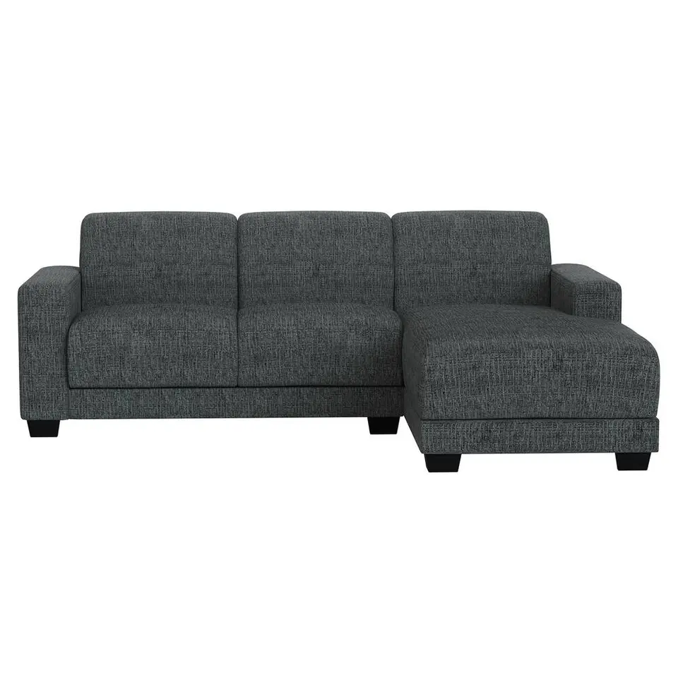 Bank Aberdeen met chaise longue rechts - Kansas - grijs