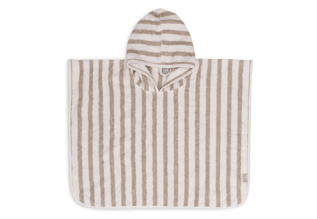 badponcho Stripe Terry GOTS Olive Green
