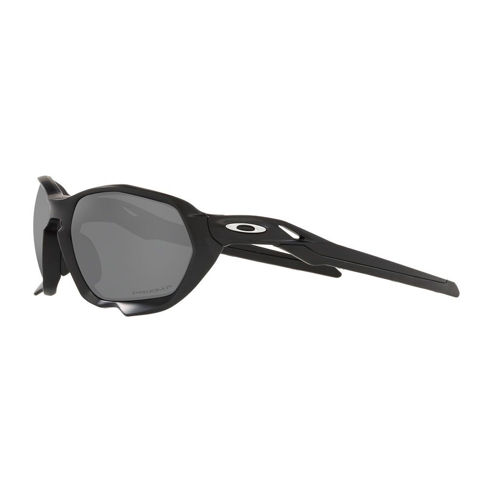 Oakley PLAZMA - Lunettes de soleil polarisés matte black/prizm black