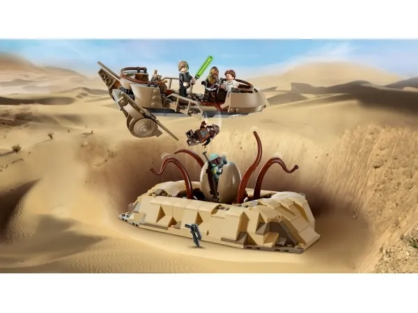 LEGO Star Wars 75396 Ørkenskib og sarlacc-hul