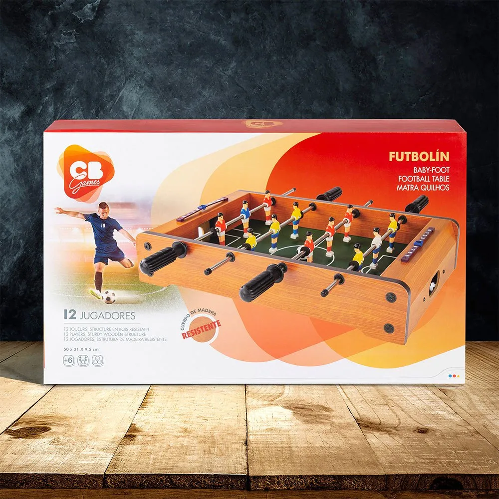 Color baby Tischkicker aus Holz für Kinder