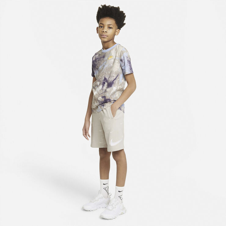 Nike Sportswear Swoosh French Terry Shorts Grå