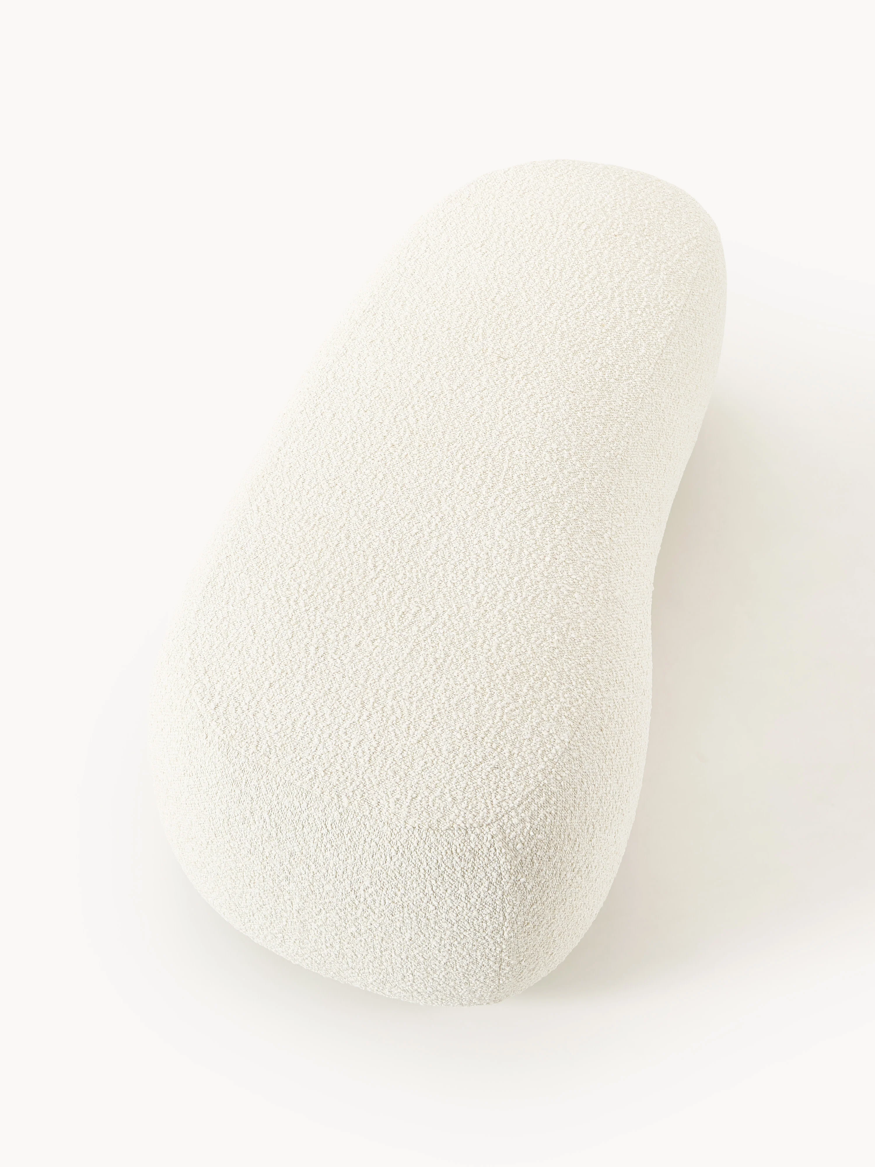 XL poef Alba van bouclé