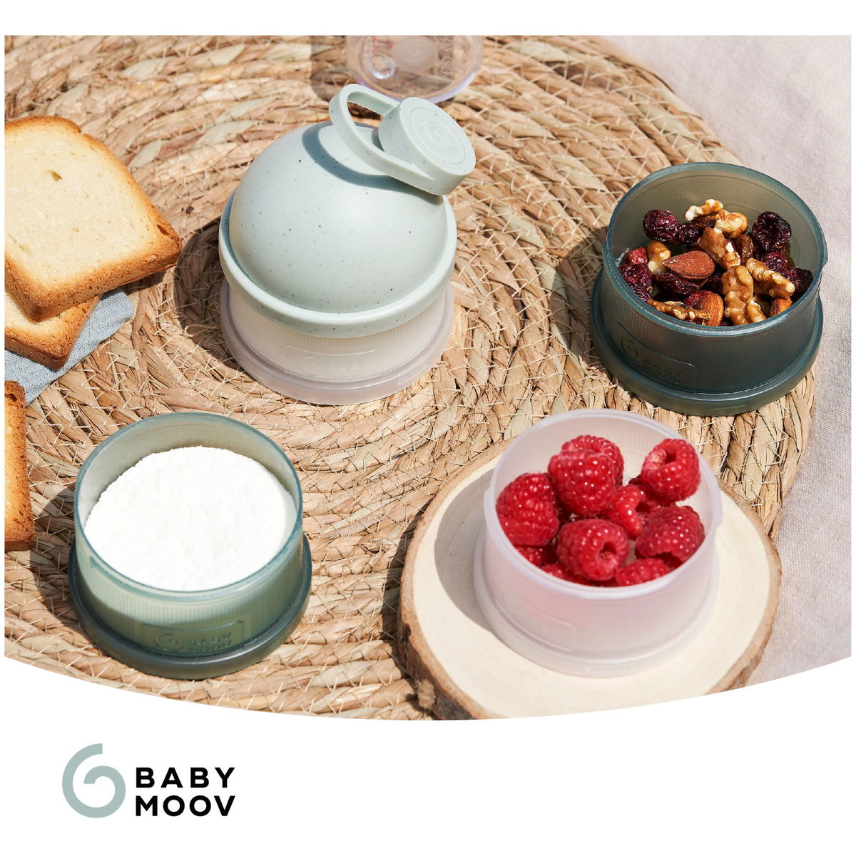 BabymoovBabymoov   Milchpulverportionierer green