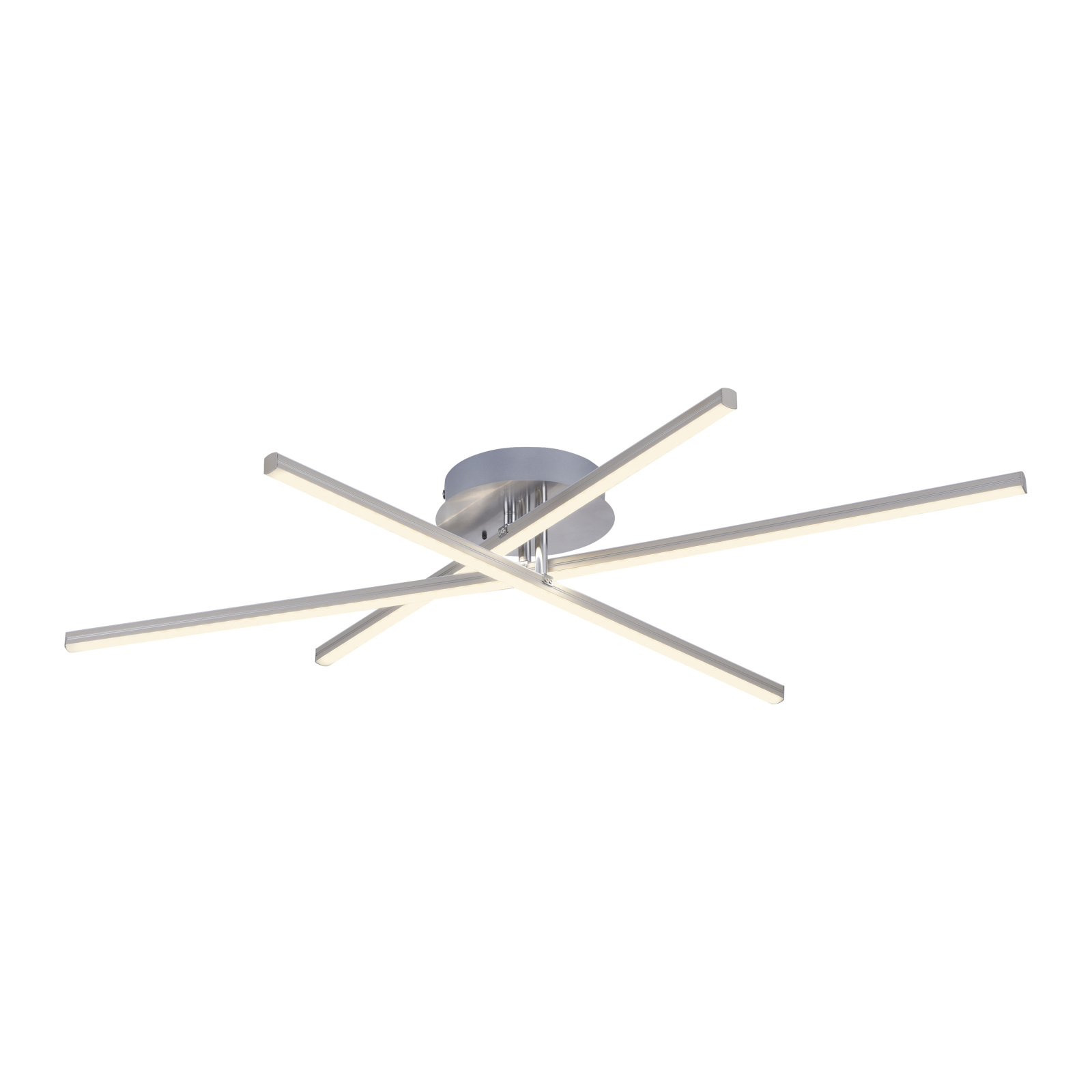 LED-Deckenleuchte - Stahl - dimmbar - RGB - 51 cm breit