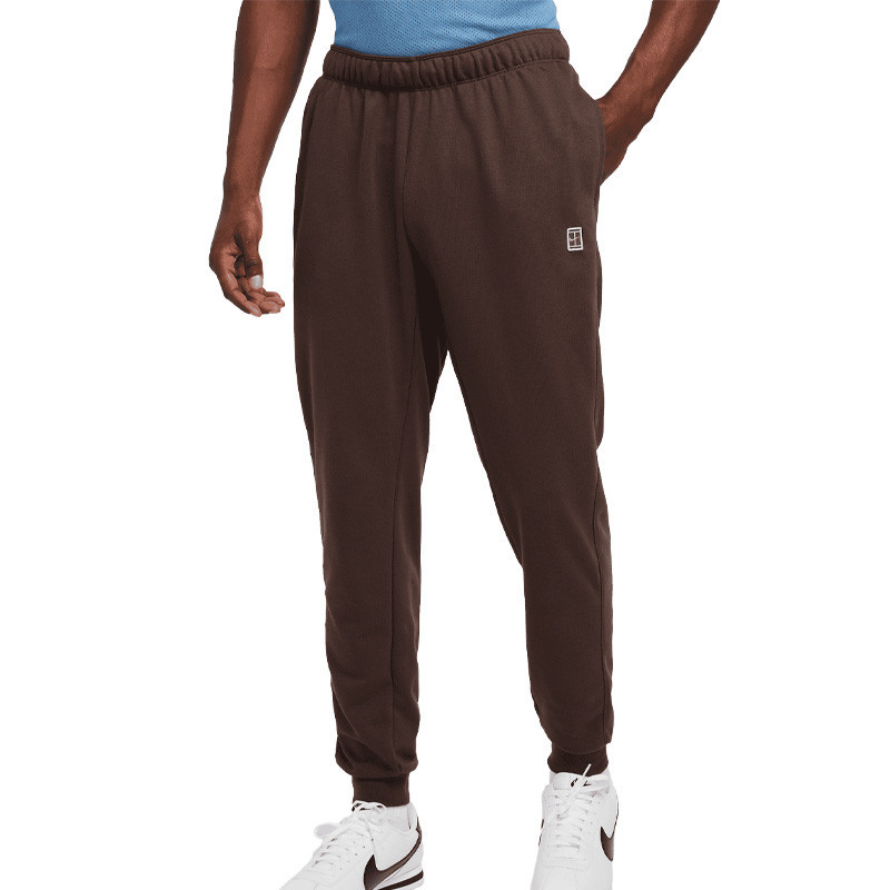 Pantalon tennis NikeCourt Heritage Fleece marron
