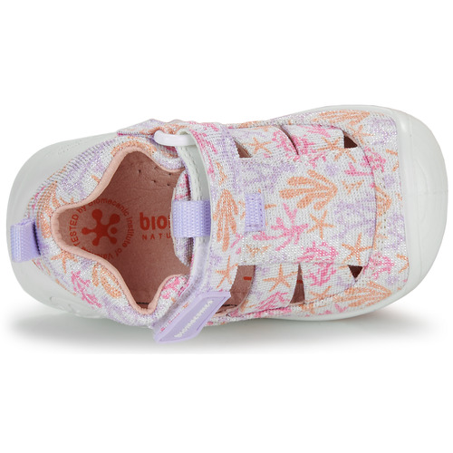 Biomecanics - SANDALIA ESTAMPADA - Blanc / Multicolore
