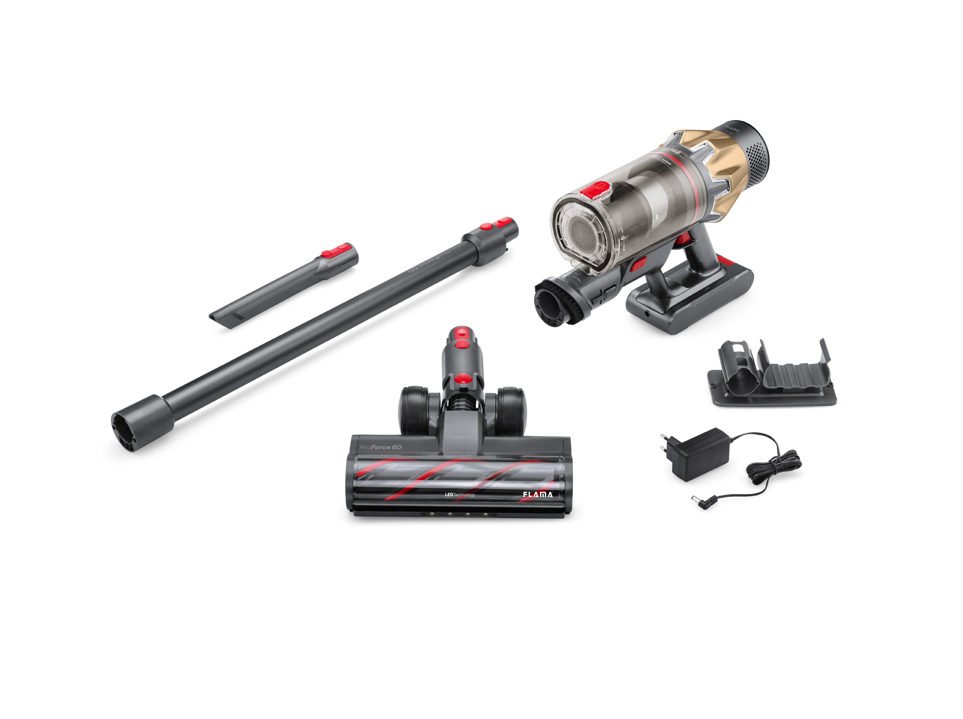ASPIRADOR VERTICAL FLAMA PROFORCE 60 1645FL