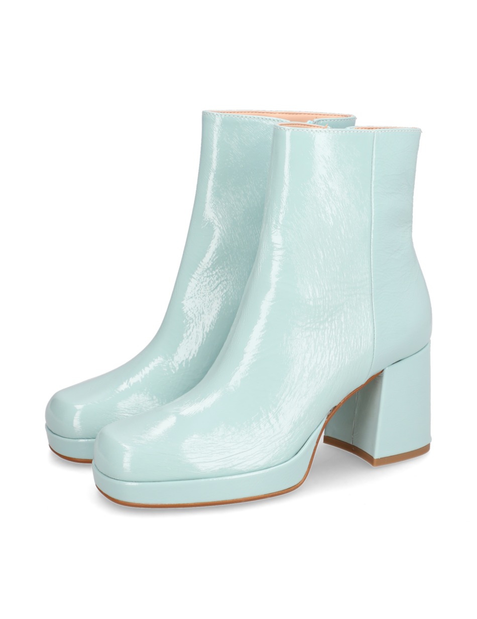 Lackleder Stiefelette