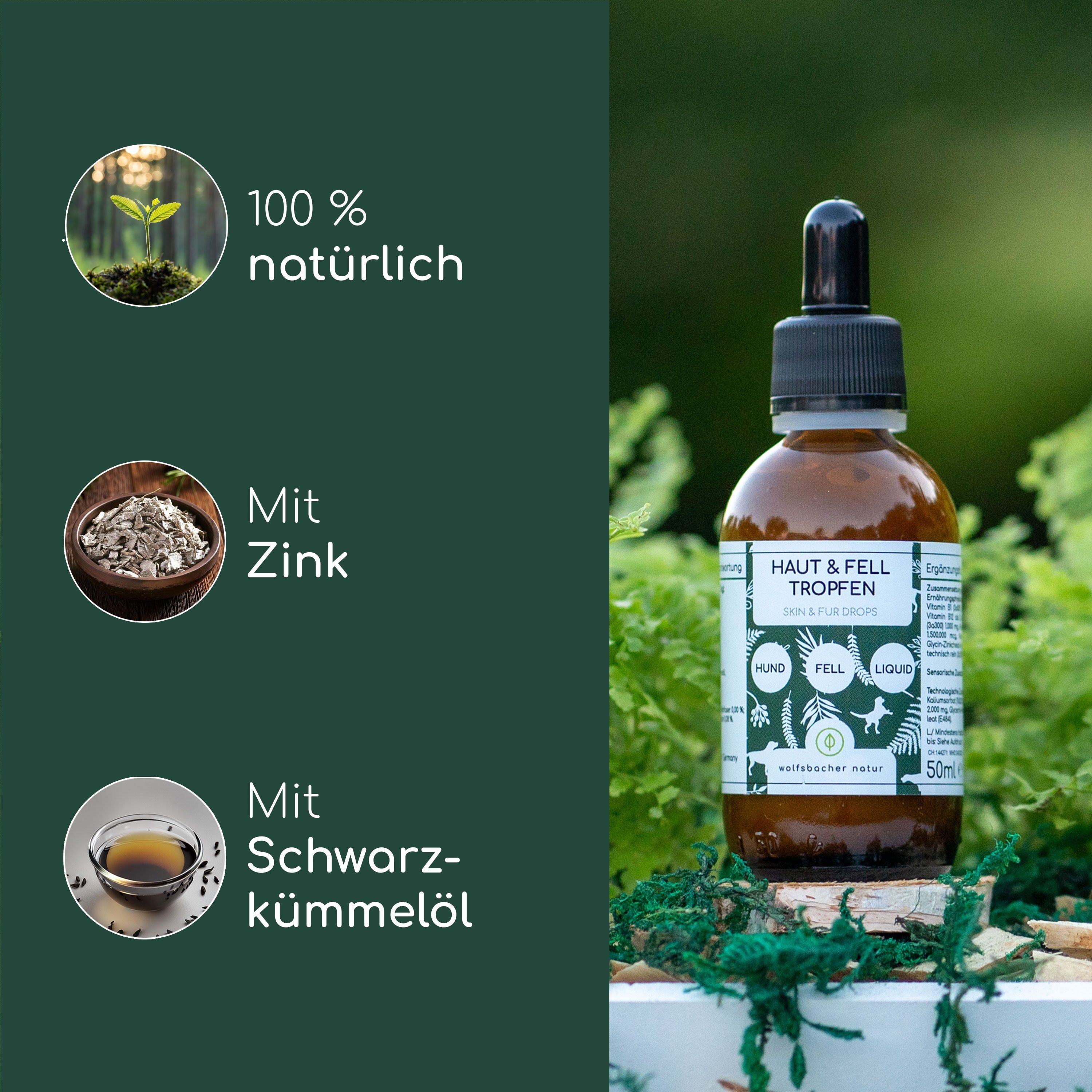 Wolfsbacher Natur Haut & Fell Konzentrat
