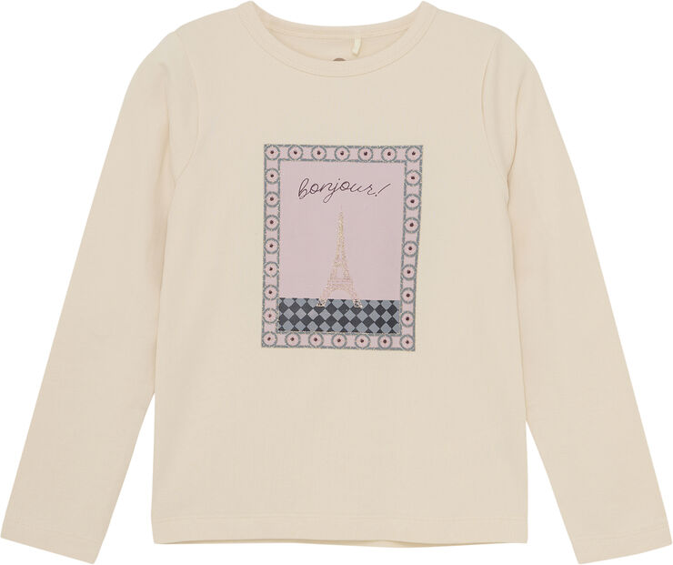 En Fant T-Shirt LS Mother of pearl
