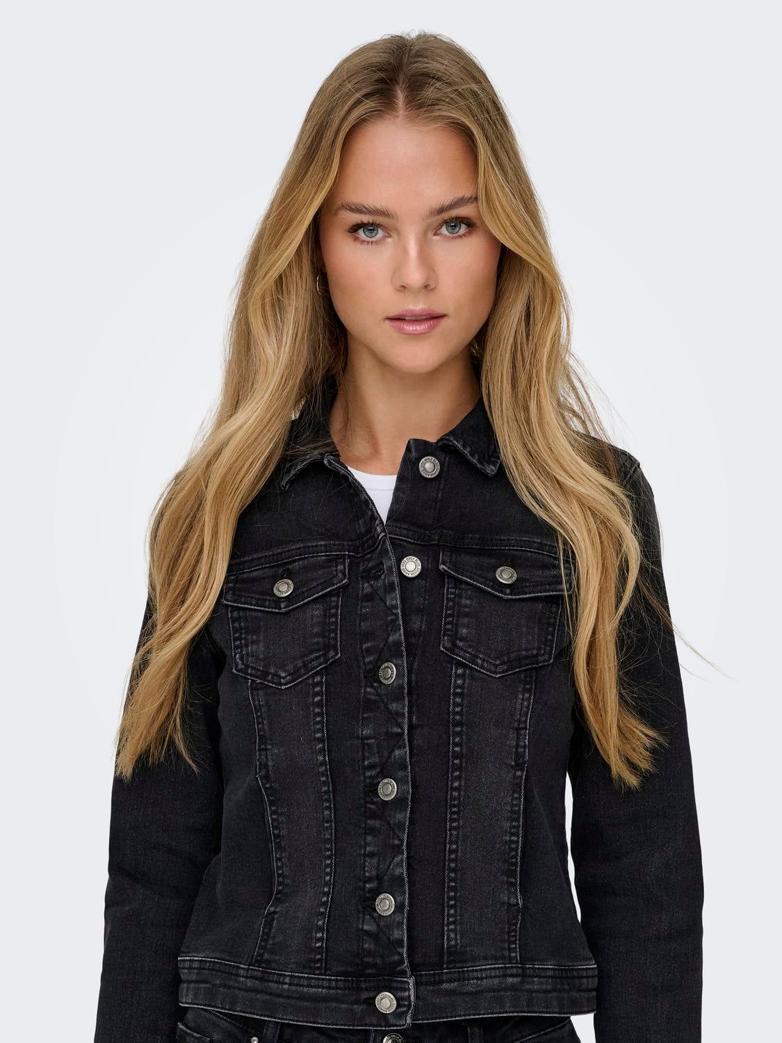 ONLWONDER Jeansjacke Washed Black