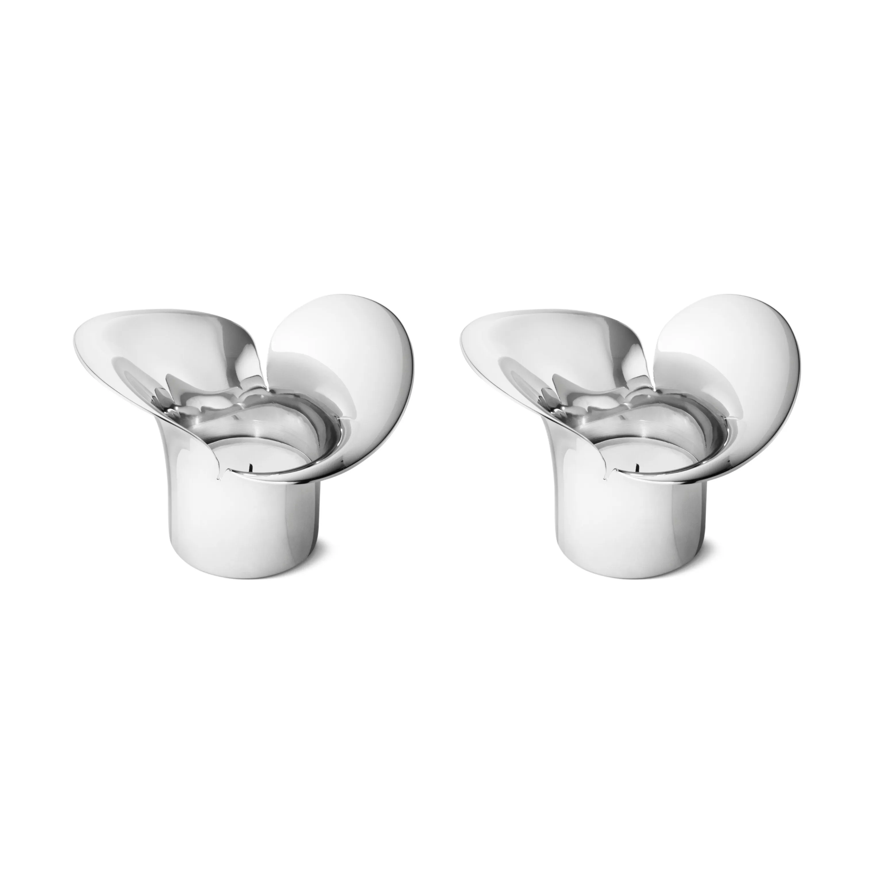 Georg Jensen Bloom Botanica Fyrfadsstage - 2 stk.