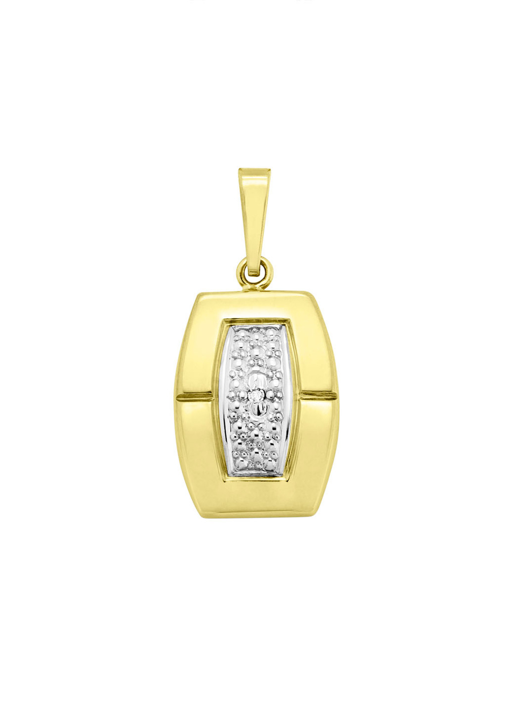 Moderner Anhänger mit Diamant