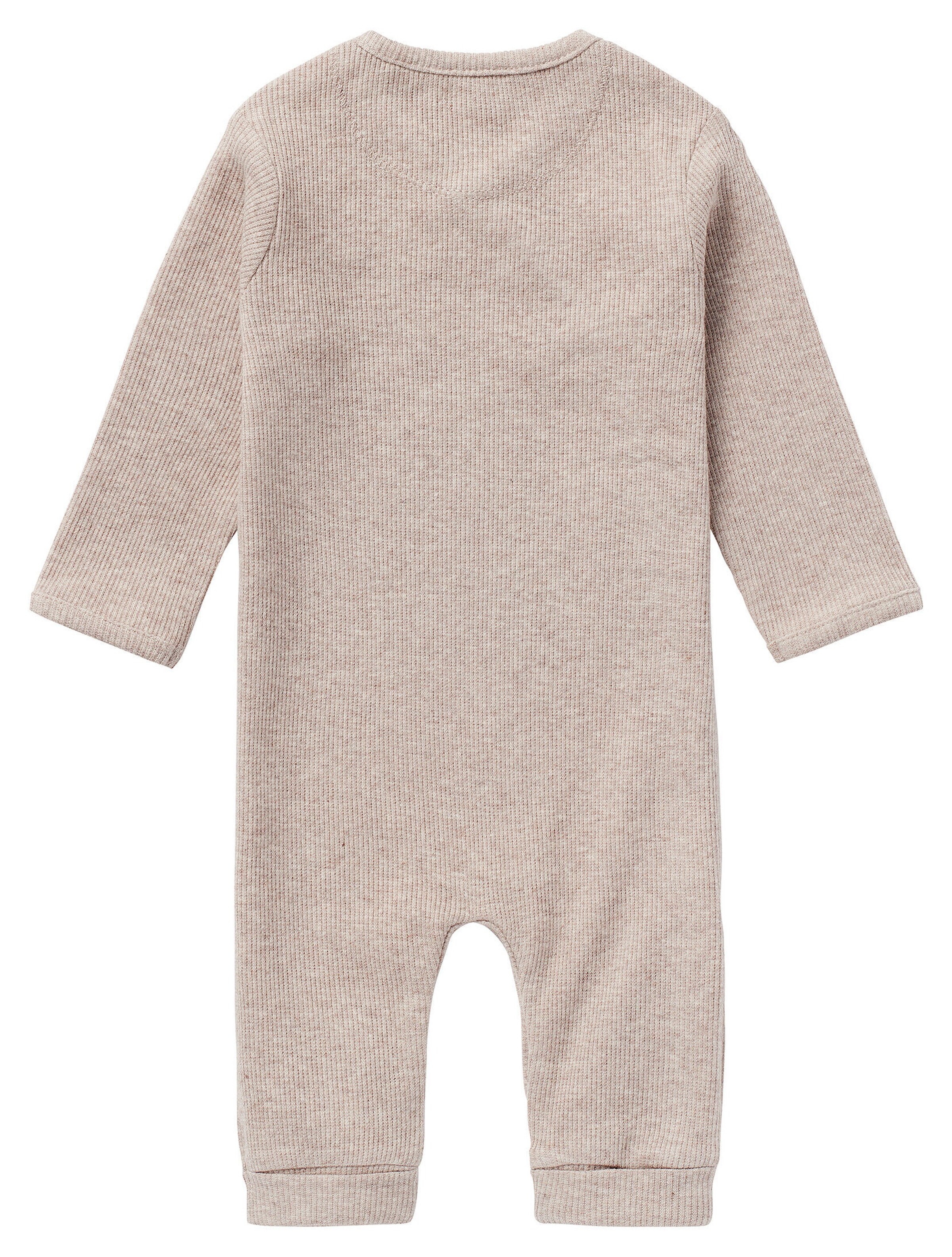 Noppies Baby Strampler Nevis Taupe Melange