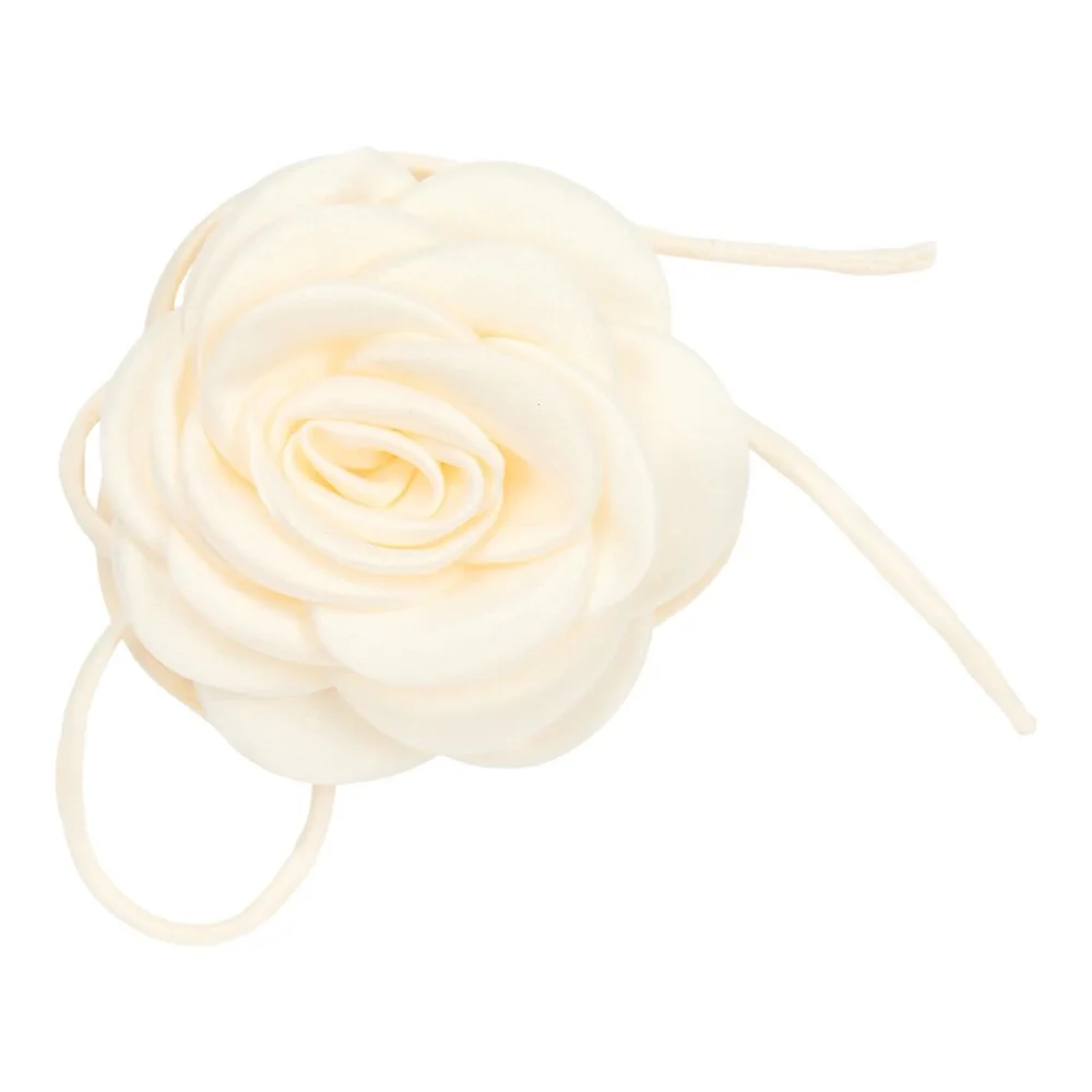 Pico  Satin Rose String - Ivory