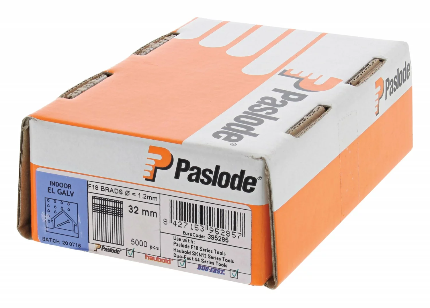 Paslode 395288 Afwerknagel - F18-50mm - Verzinkt 3Mµ (5000st)