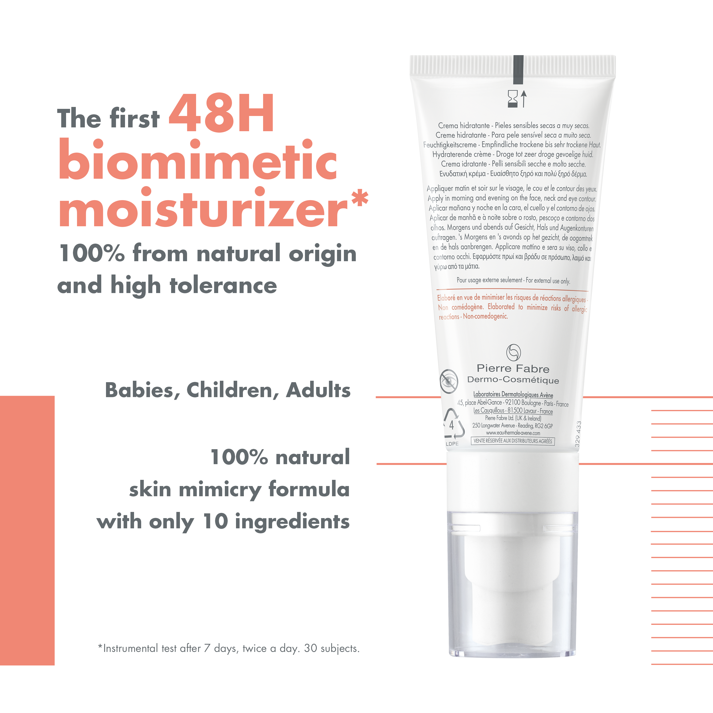 AVENE Tolérance Hydra-10 Feuchtigkeitscreme Creme Tb 40 ml