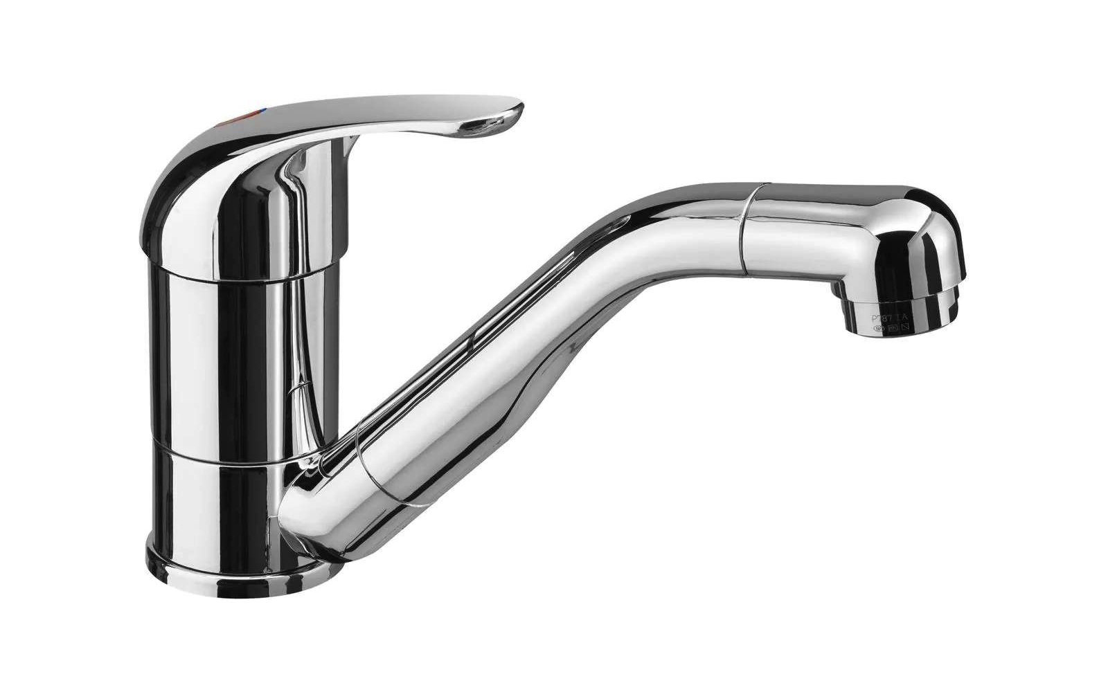 Reich Kama C Keramik Einhebelmischer Chrom Kunststoffauslauf 175 mm