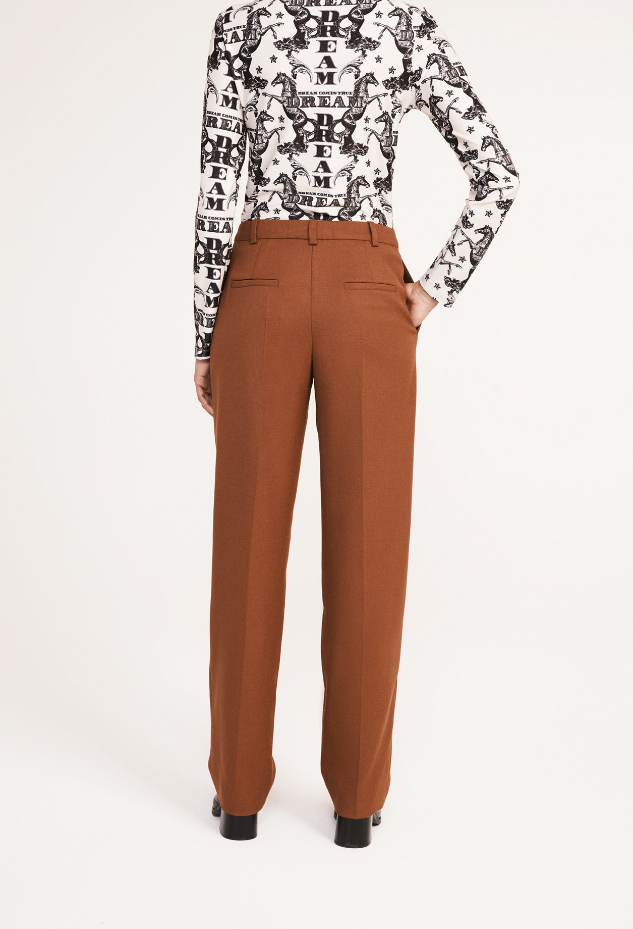 Pantalon &agrave; pinces