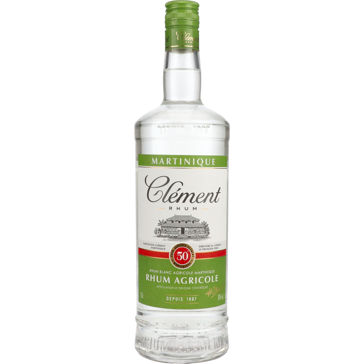 Clement Agricole Blanc 50% 100 cl