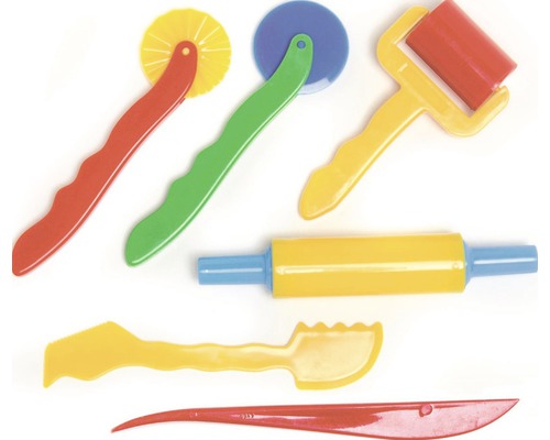 Creatieve modelleergereedschapset, 6-delig