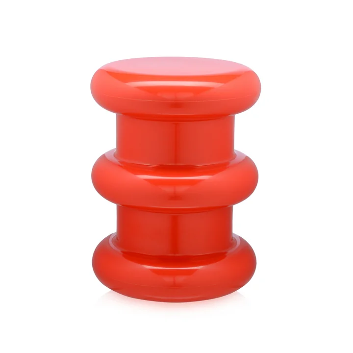 Kartell - Pilastro Hocker/Beistelltisch, rot