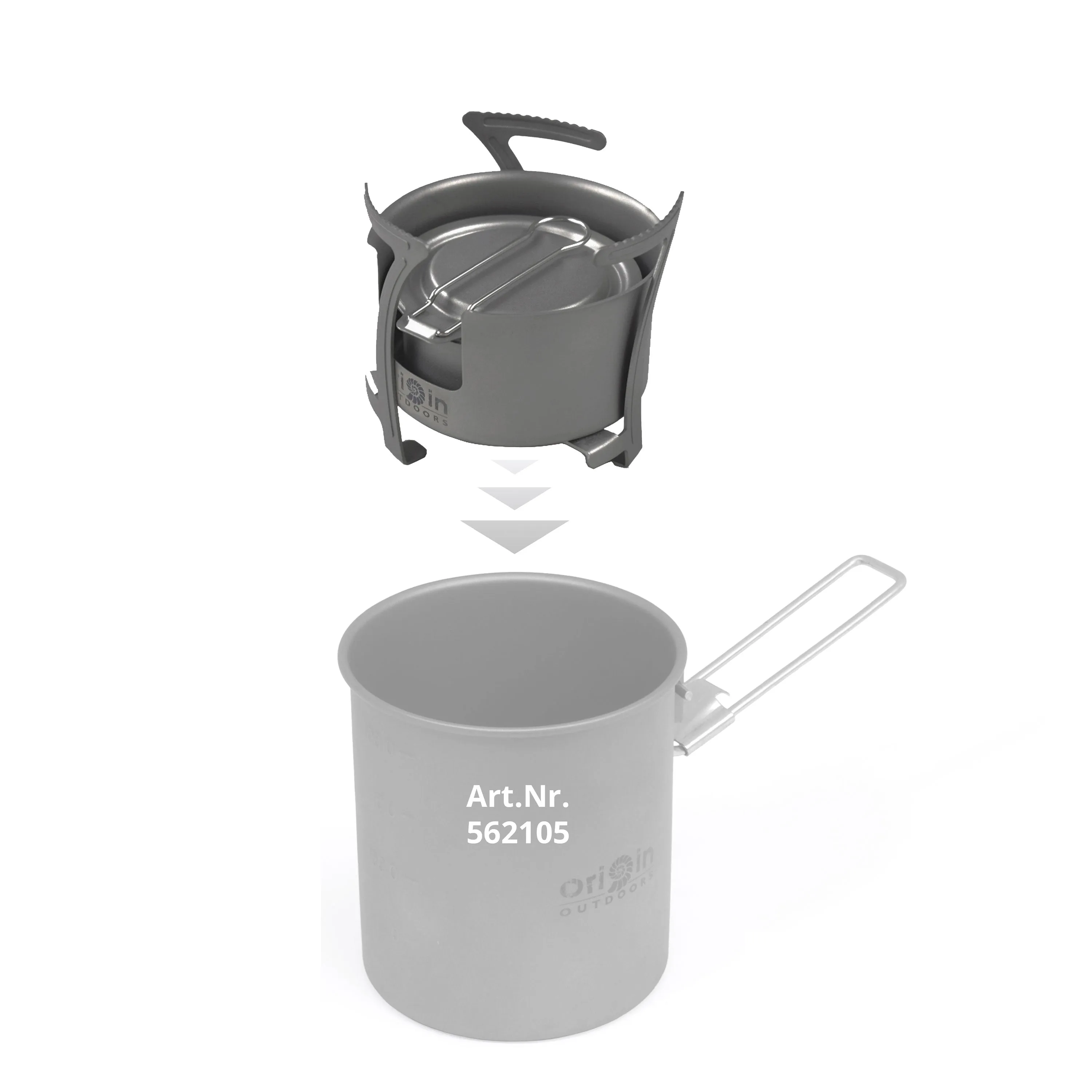 Origin Outdoors -  Origin Outdoors Kocher Combo Titan