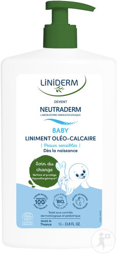 Neutraderm Baby Liniment Bio Flacon Pompe 1l