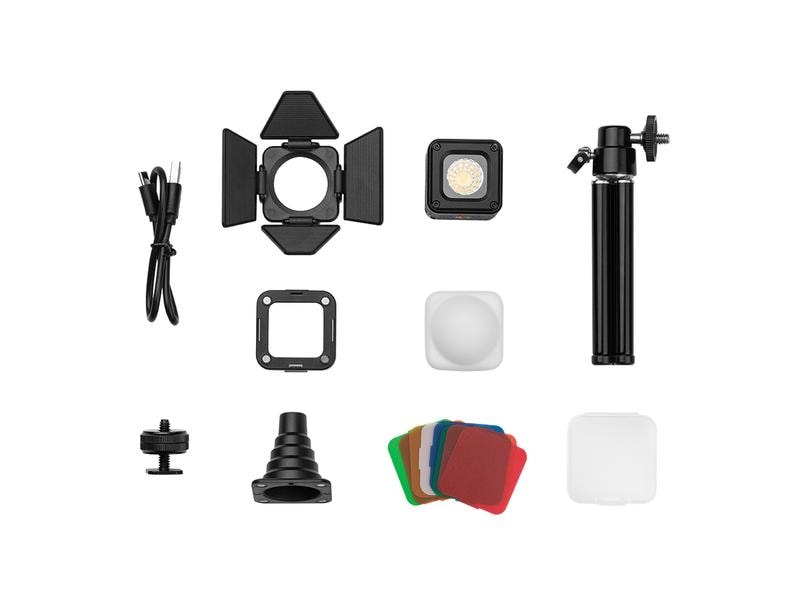 Smallrig Videoleuchte RM01 Kit Tragbares Mini-LED-Videoleuchten-Kit mit 3 Leuchten