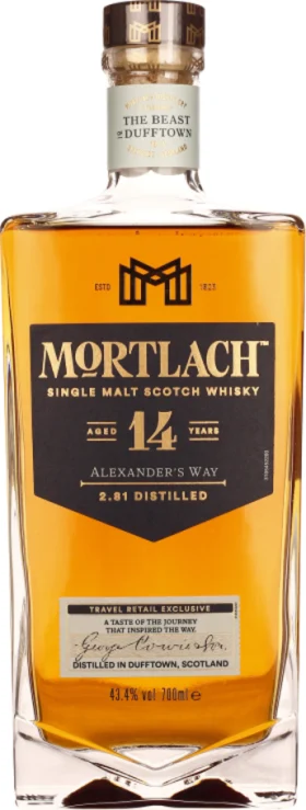 MORTLACH 14 YEARS SINGLE MALT 70CL