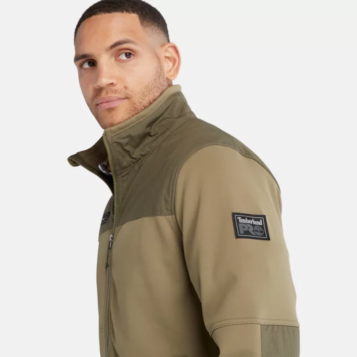 Jaqueta Timberland PRO Trailwind Fleece Masculina na cor Bege